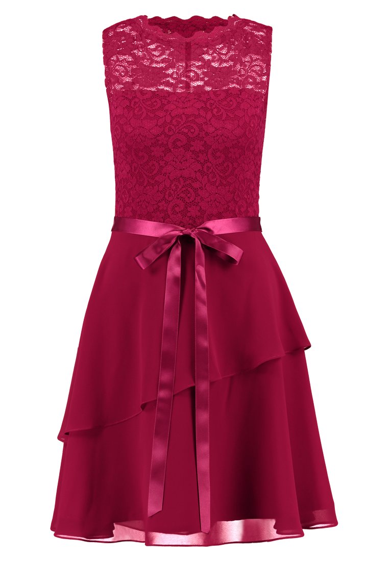 Swing Cocktailkleid Festliches Kleid Rot Zalando At