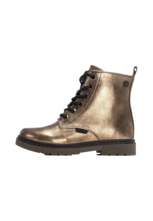 Botines con cordones - bronze