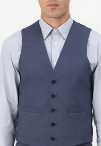 Isaac Dewhirst THE FASHION NOTCH SUIT SLIM - Κοστούμι - indigo