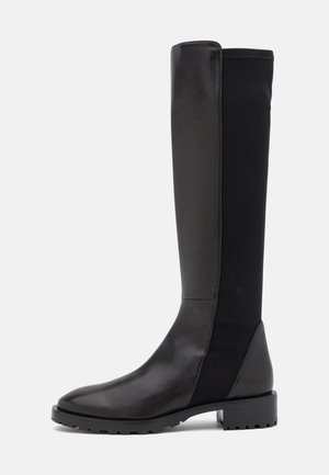 KNEE HIGH LUG BOOT - Støvler - black