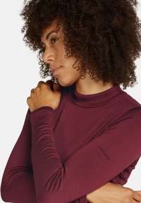 icebreaker MERINO 260 MID WEIGHT TECH TURTLENECK - Langærmet T-shirt - port