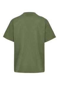 Hummel CLEAN S/S - T-shirts basic - olivine