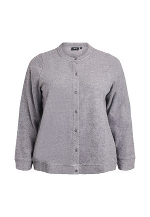 Kardigan - dark grey melange