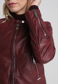 Maze GRENADA - Lederjacke - wine