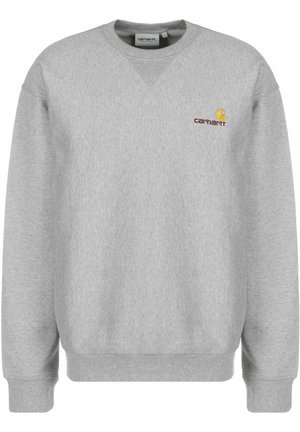 Carhartt WIP AMERICAN SCRIPT - Sudadera - grey heather