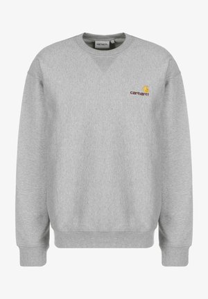 Carhartt WIP AMERICAN SCRIPT - Sweatshirt - grey heather