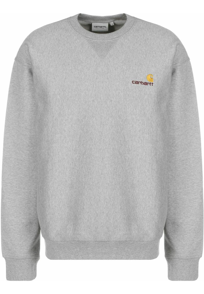 Carhartt WIP AMERICAN SCRIPT - Sweatshirt - grey heather