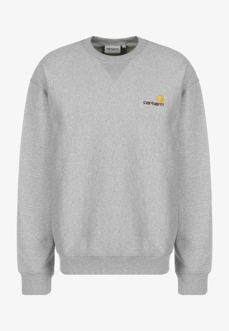 Carhartt WIP AMERICAN SCRIPT - Sweatshirt - grey heather