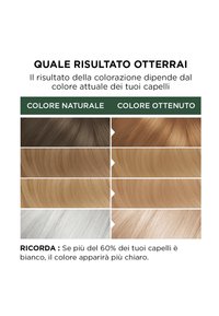 Garnier TINTA CAPELLI BELLE COLOR NATURALS COLORAZIONE PERMANENTE SENZA AMMONIACA AL 90% DI ORIGINE NATURALE - 2 PACK - Tinte capelli - biondo chiarissimo naturale (9.01)