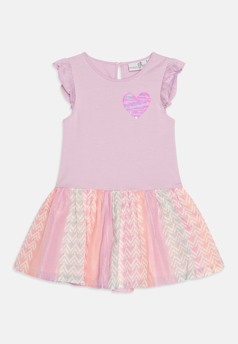 happy girls LOVE DRESS Robe en jersey purple/rose ZALANDO.FR