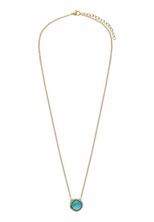 Ketting - gold-coloured turquoise