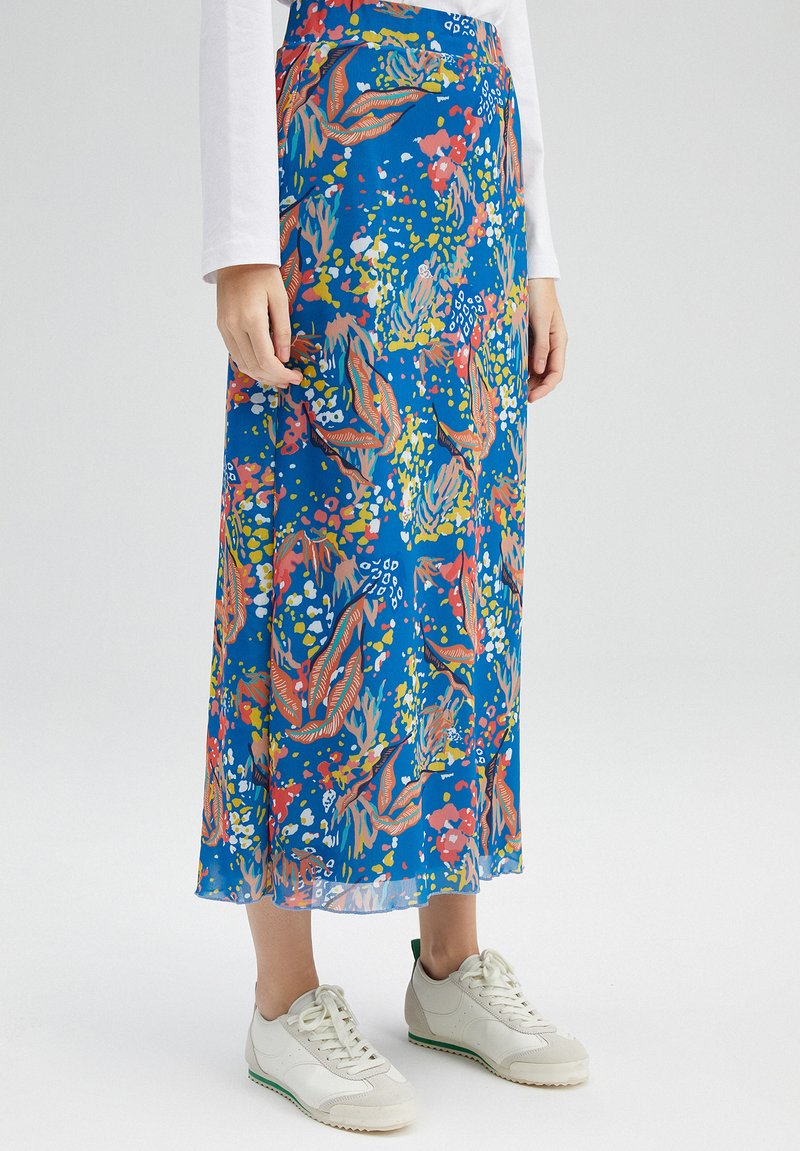 Touch?� Priv?� HIGH WAIST PATTERNED - Jupe longue - multi coloured/multicolore - ZALANDO.FR