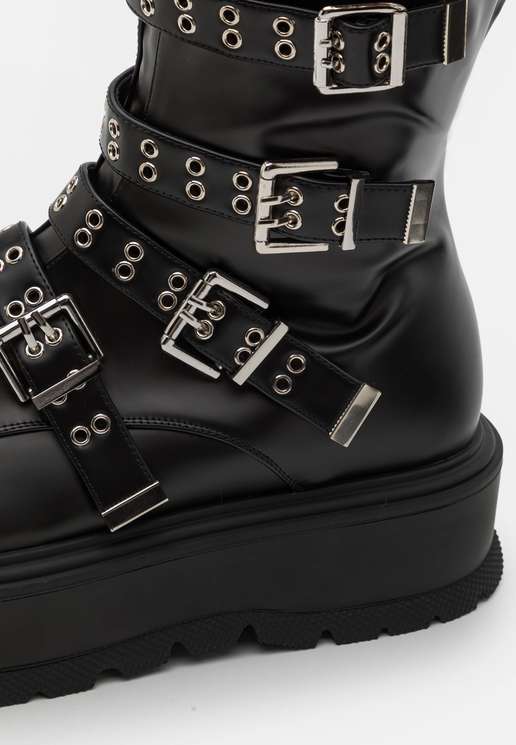 Koi Footwear HADRIAN - Plateaulaarzen - black/zwart - Zalando.nl