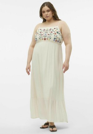 SINA LANGES - Robe longue - birch