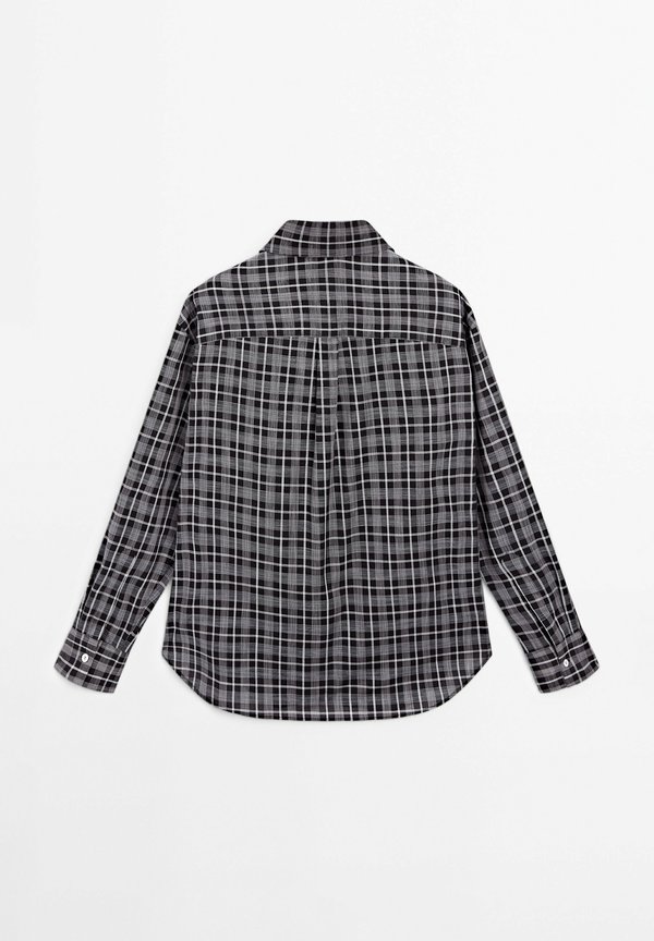 CHECKED - Button-down blouse3