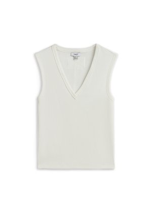 Twist, V-NECK BASIC  - Top - ecru