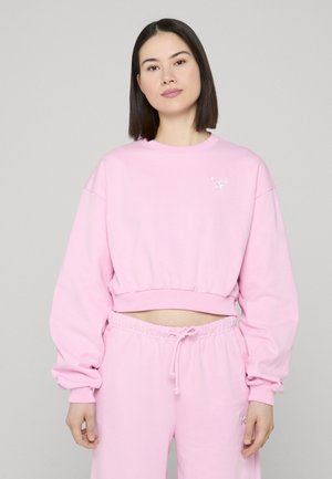 CROPPED CREWNECK - Sweatshirt - prism pink