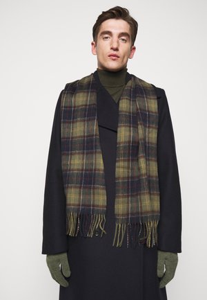 TARTAN SCARF AND GLOVE GIFT SET UNISEX - Scarf - classic/olive