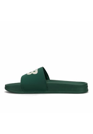 KLUTCH - Slip-on sandaler - forest green linen