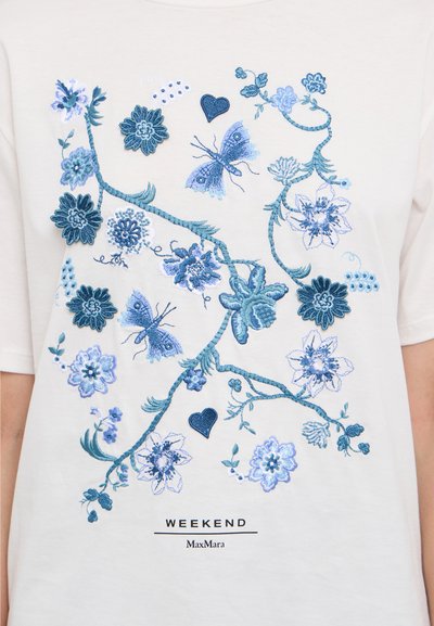 WEEKEND MaxMara BARBANO - T-shirts med print - bianco