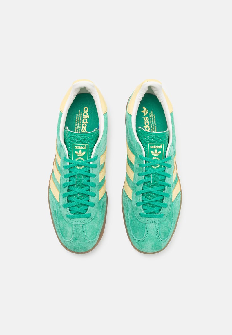adidas gazelle silver green womens adidas Handball Spezial Mens Lifestyle Shoes (Energy Green/Pure Sulfur/Gum) main image 0
