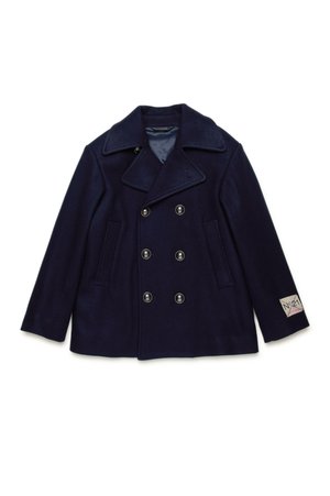 Klassisk kappa / rock - sailor blue
