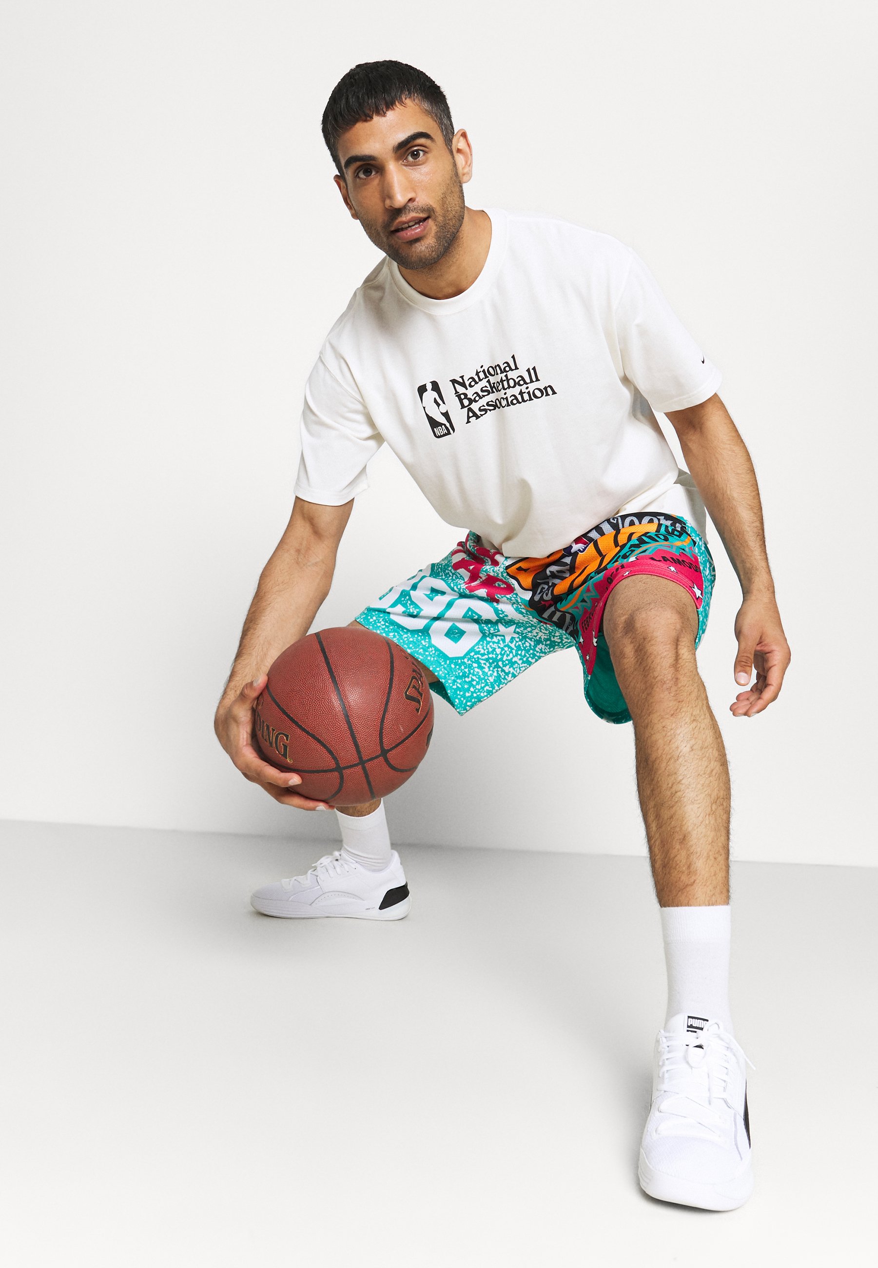 Mitchell \u0026 Ness NBA ALL STAR SHORT - Pantaloncini sportivi -  green/grizzlies teal/verde - Zalando.it