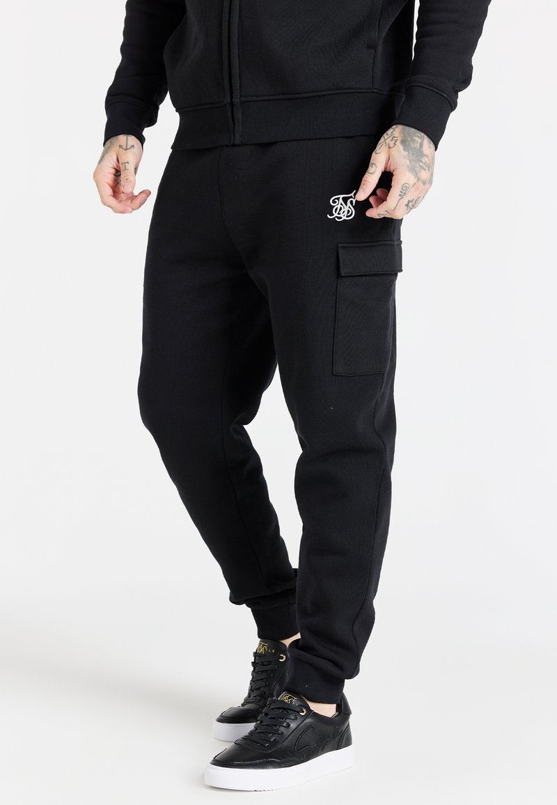 SIKSILK CARGO JOGGER Tracksuit bottoms black Zalando.ie