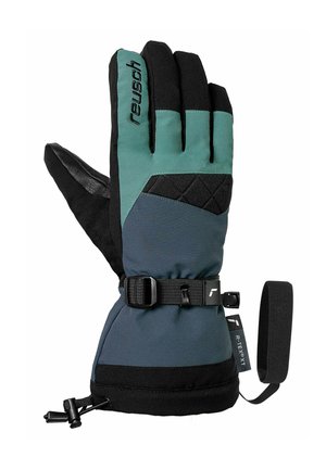 Gloves - blck india ink silver