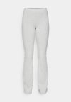 CROCUS MINI FLARE PANTS - Tajice - mid grey/stone