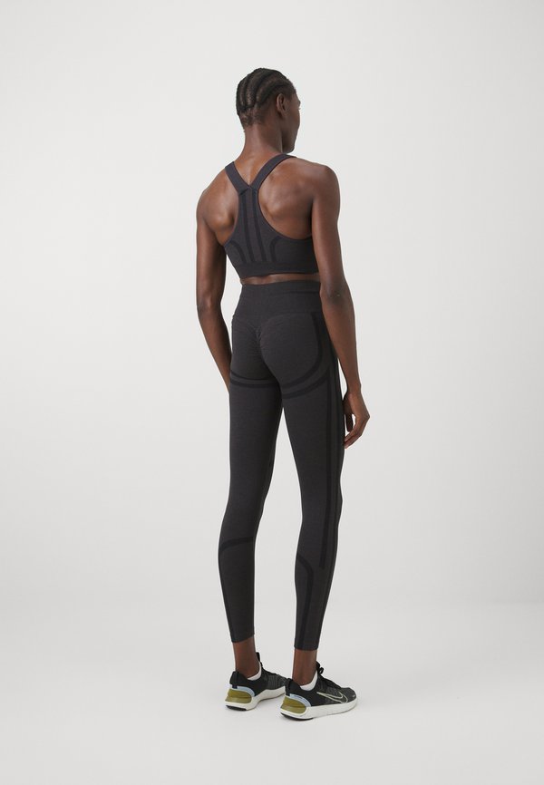 RUSH SEAMLESS - Leggings - dark graphite melange2