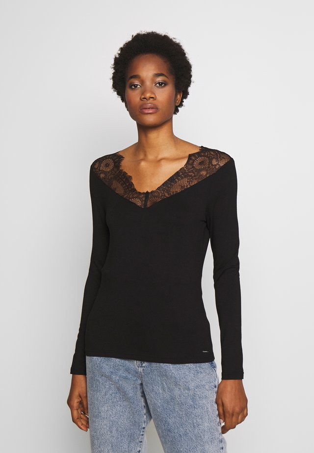 TRACE - Langarmshirt - noir