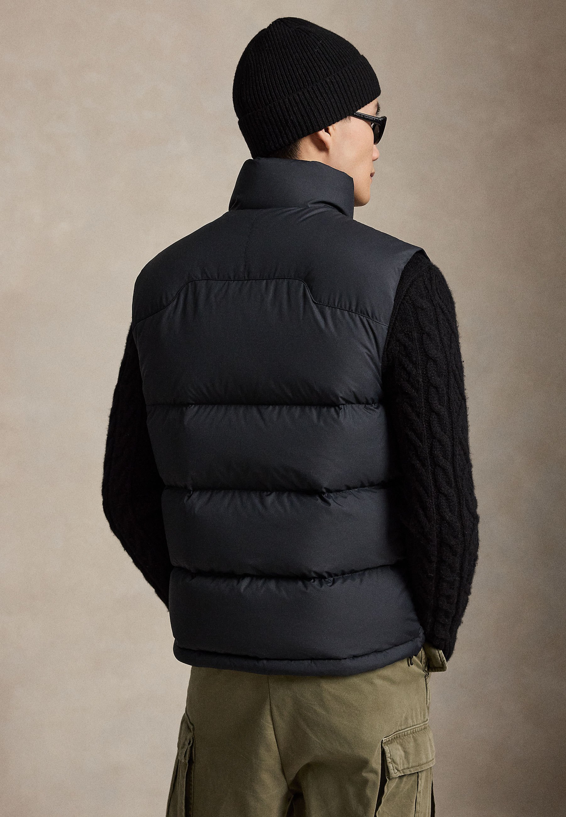 Polo Ralph Lauren THE GORHAM DOWN VEST - Waistcoat - black
