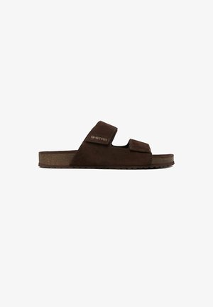 G-STAR, G STAR RAW MEN'S BROWN FLIP-FLOPS - Sandalias planas - brown