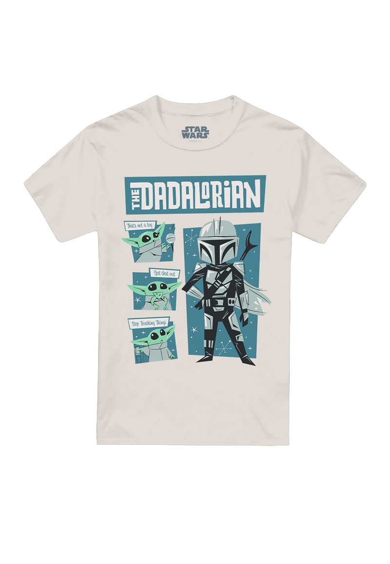 Star Wars T-shirt print crème