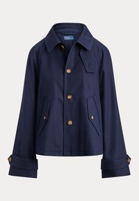 COTTON TWILL JACKET - Jachetă subțire - lauren navy