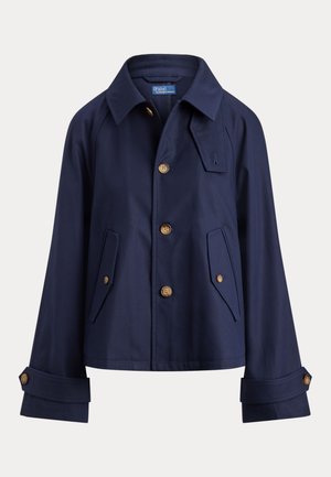 COTTON TWILL JACKET - Ľahká bunda - lauren navy