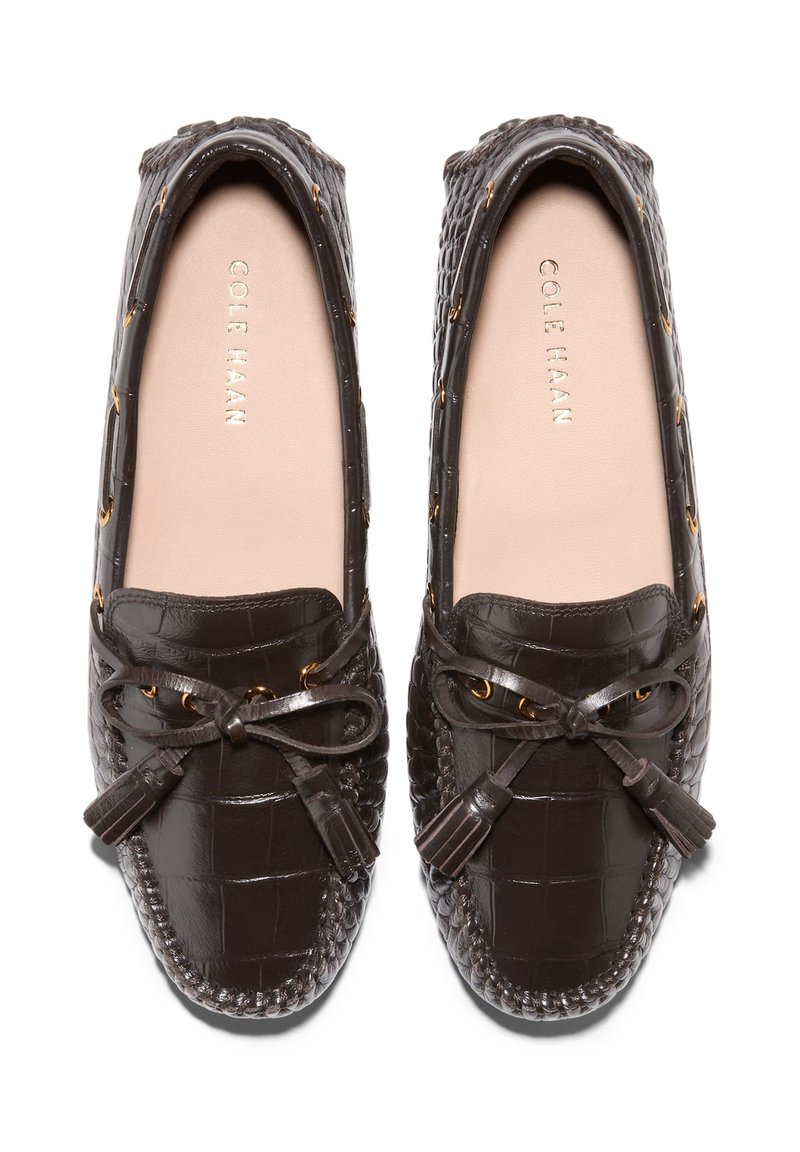 Cole Haan GISSELLA DRIVERS - Boat shoes - ch dk chocolate 