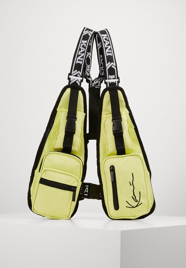 TAPE UTILITY VEST BAG - Riñonera - yellow
