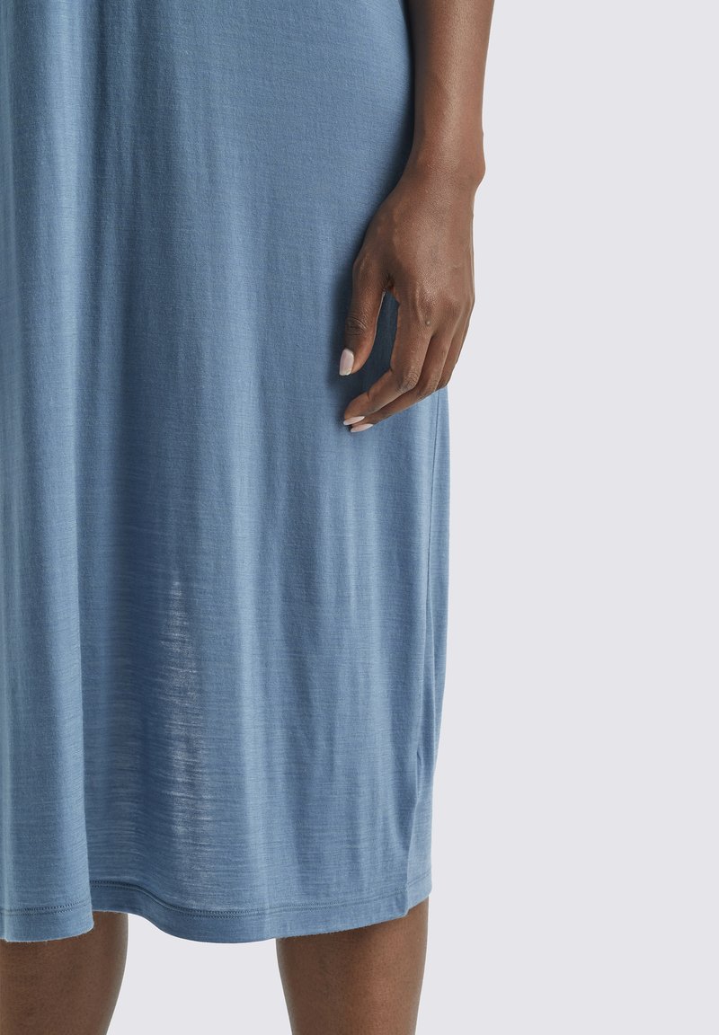 Damen Sportbekleidung | Icebreaker W COOL-LITE Jerseykleid granite blue/blau - QT65555 Damen Sportbekleidung | Icebreaker W COOL-LITE Jerseykleid granite blue/blau - QT65555