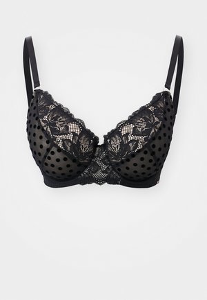 YASMINE PADDED - Krūšturis ar stīpiņu - black