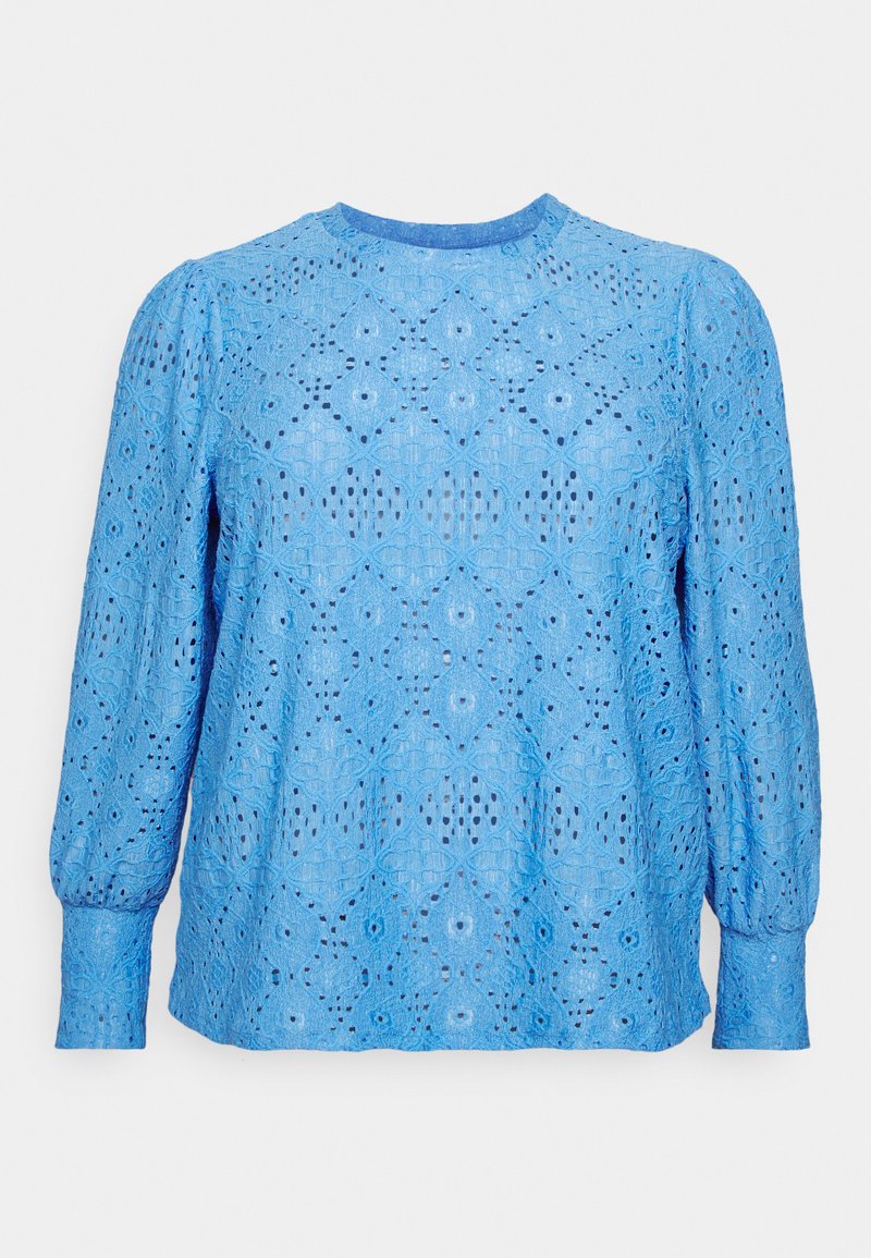 Object Curve Blouse lichtblauw