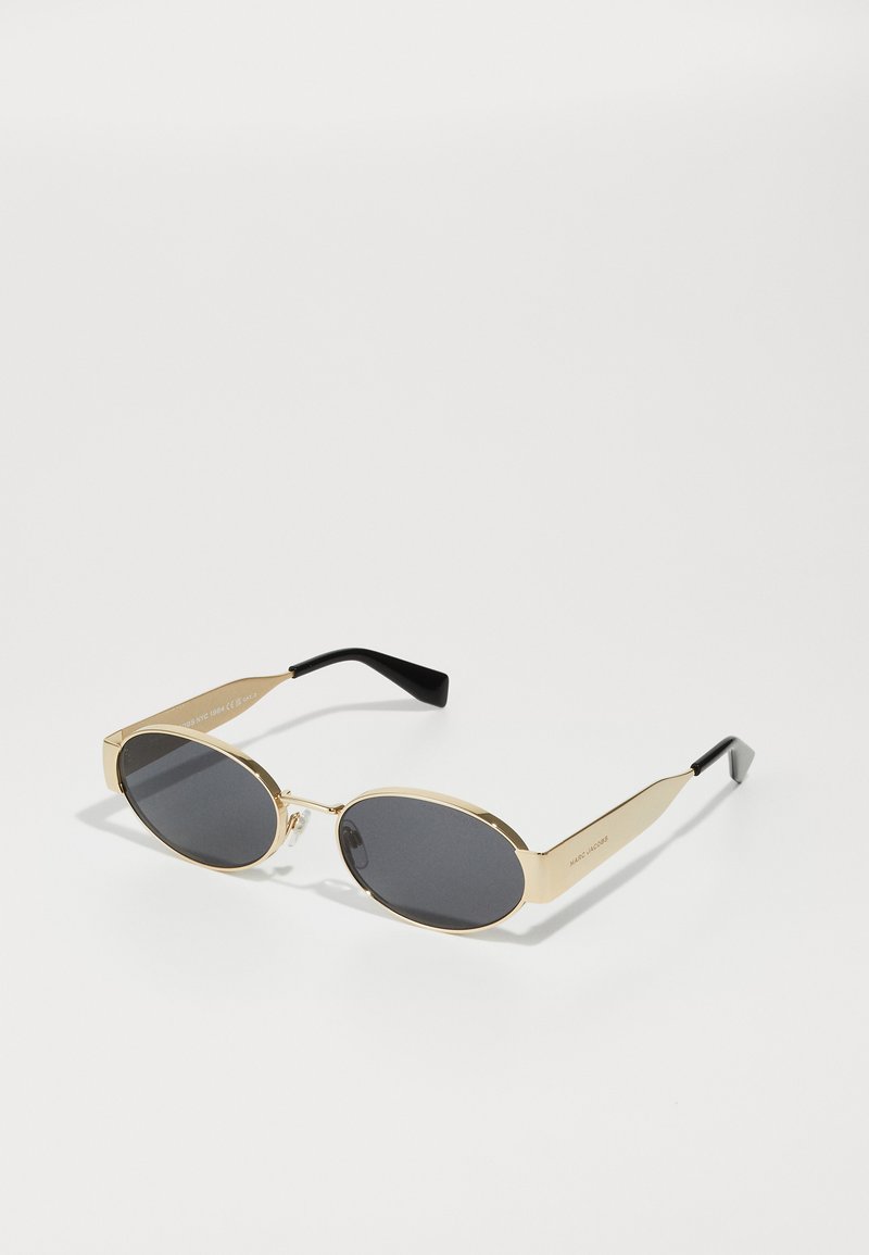MARC JACOBS UNISEX - Ochelari de soare - gold-coloured/black