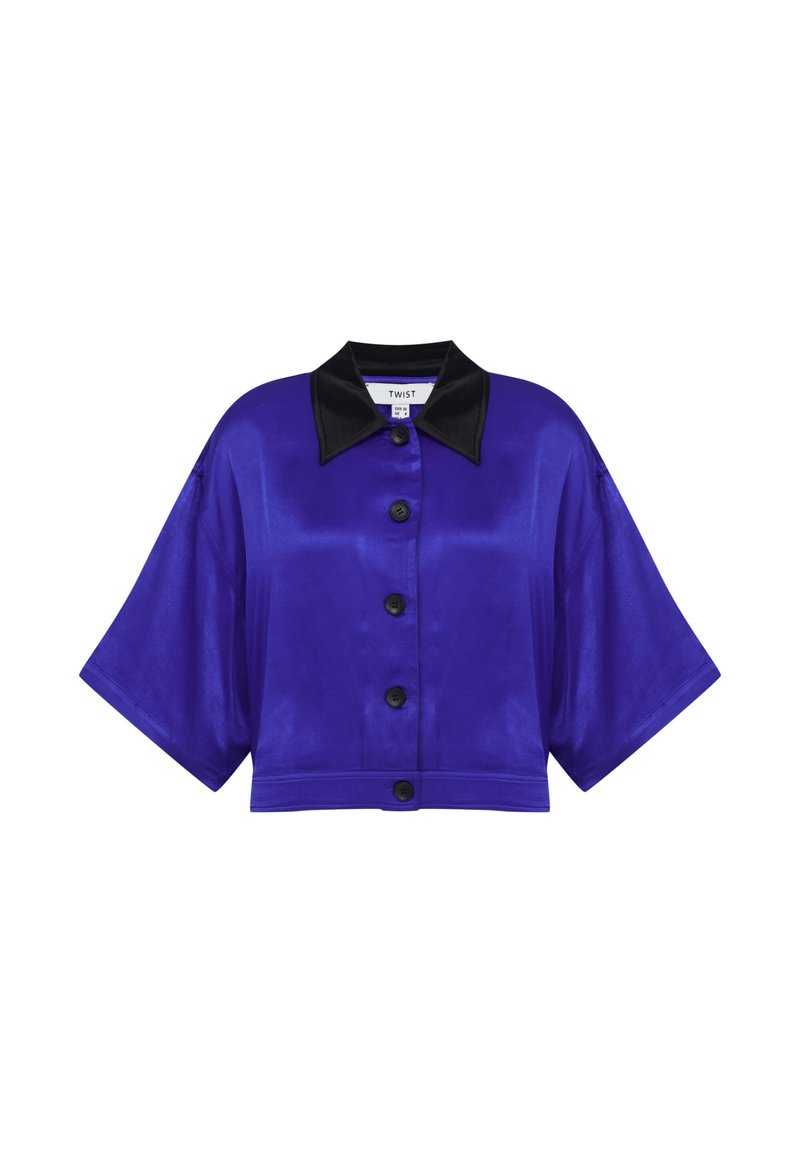 Damen Leichte Jacken | Twist CROP Leichte Jacke royal blue/royal - DV54970 Damen Leichte Jacken | Twist CROP Leichte Jacke royal blue/royal - DV54970