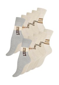 Cotton Prime 10 PACK - Calze - beigetöne
