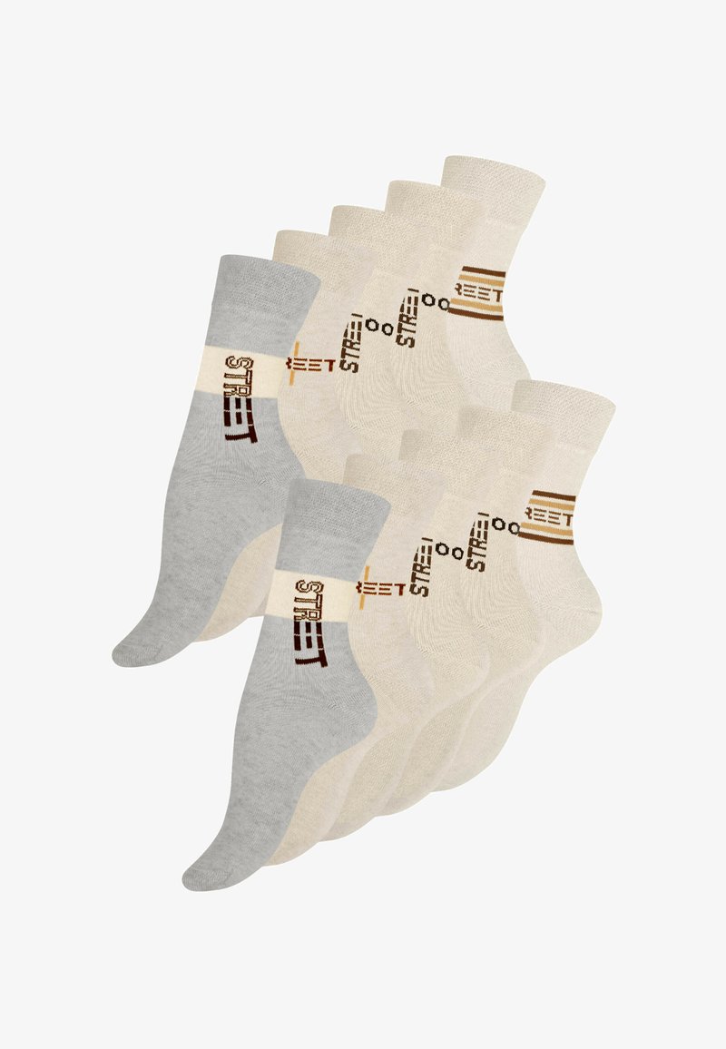 Cotton Prime 10 PACK - Calze - beigetöne