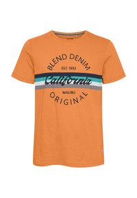 Blend BHADAMUS - Apdrukāts T-krekls - dusty orange