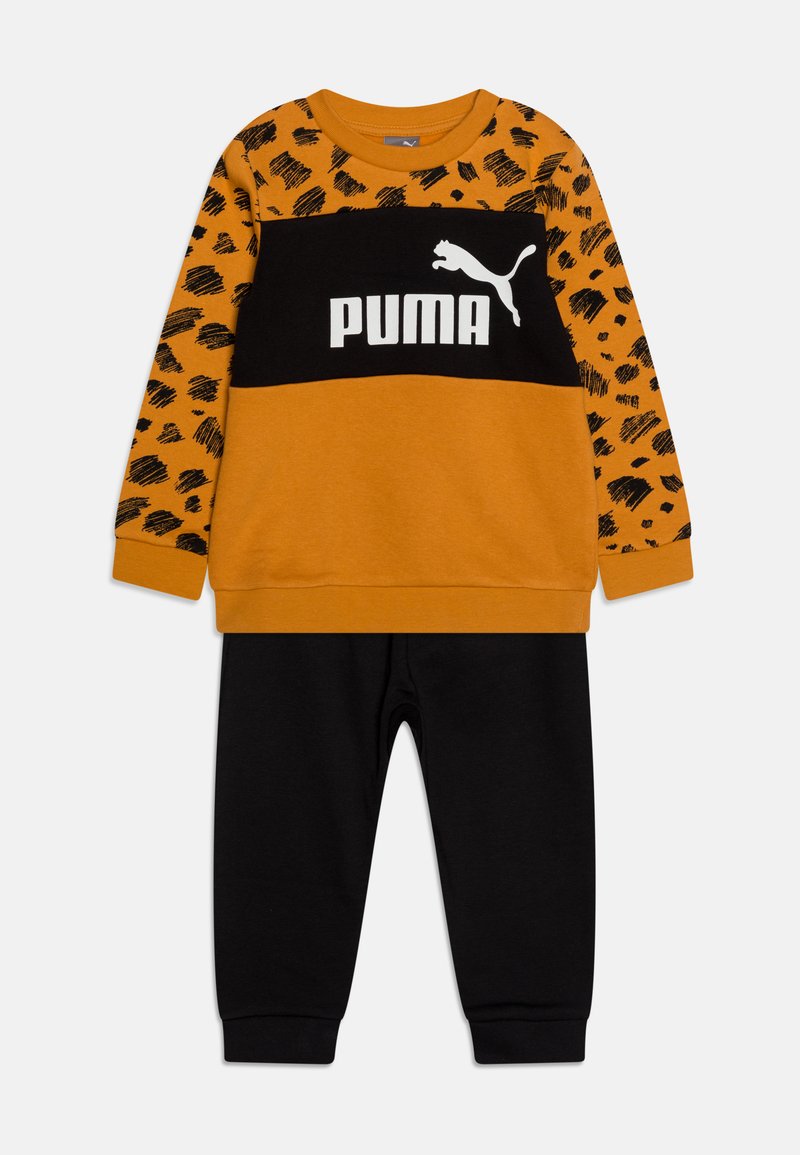 Puma MATES INFANTS JOGGER UNISEX SET Tuta desert clay/arancione
