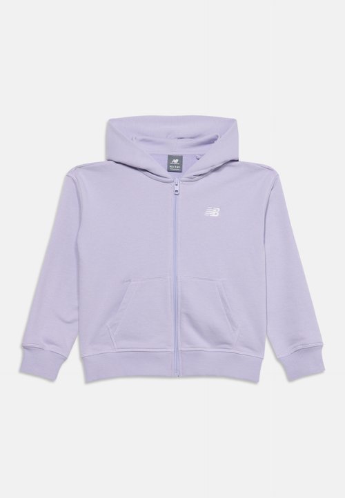 New Balance SMALL LOGO FULL ZIP HOODIE - Zip-up sweatshirt - smoked violet — foto 3