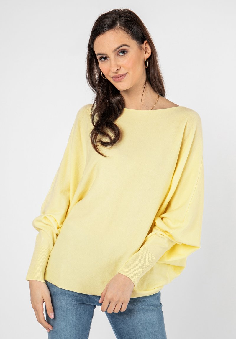 Sublevel Strickpullover - yellow
